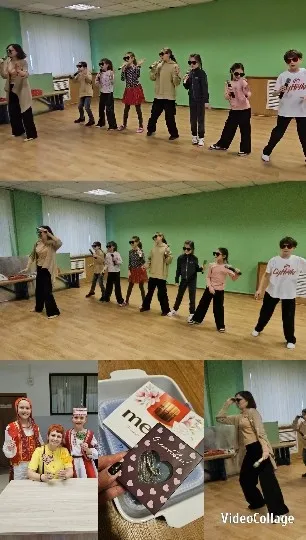 Dance Rehearsal with Children and Adults