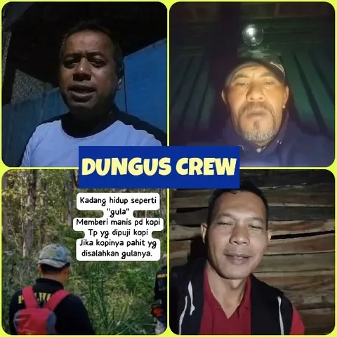 Men Posing for Dungus Crew Event