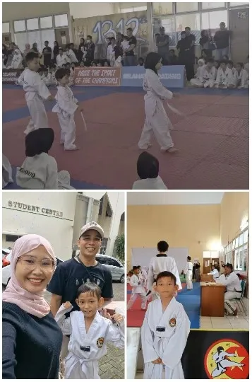 Children in Martial Arts Class