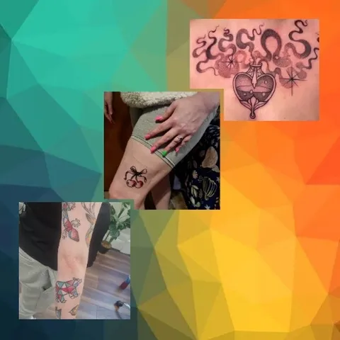 Variety of Intricate Tattoos