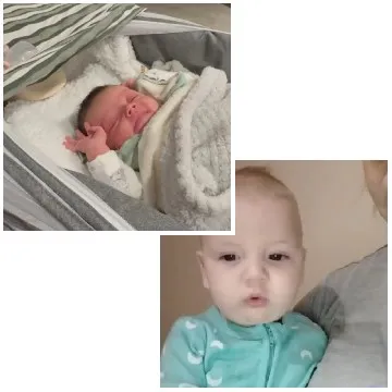 Two Babies, One Cozy Scene