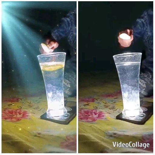 Ingredient Above Water with Lemon