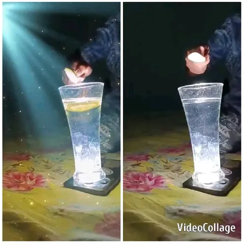 Ingredient Above Water with Lemon
