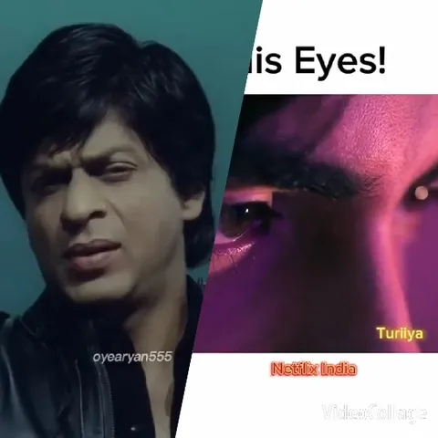 Person with Eye in Purple Lighting