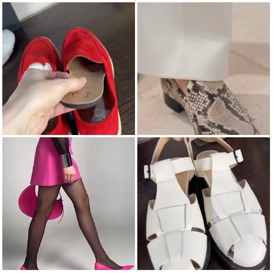 Types of Footwear in Four Images