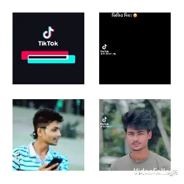 TikTok Logo and Young Men