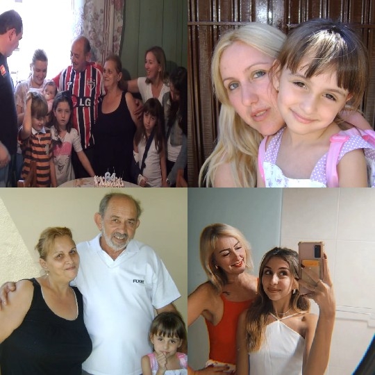 Casual Poses of Friends and Family