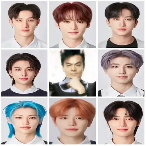 Grid of Portraits of Individuals