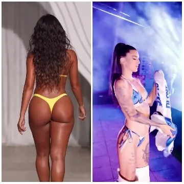 Runway Models in Colorful Bikinis