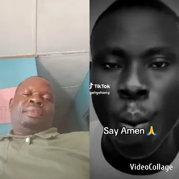 Man in Green Shirt Facing Camera