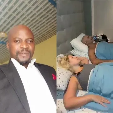 Man in Suit and Relaxing Couple