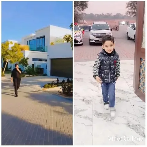 Walking Towards Modern House
