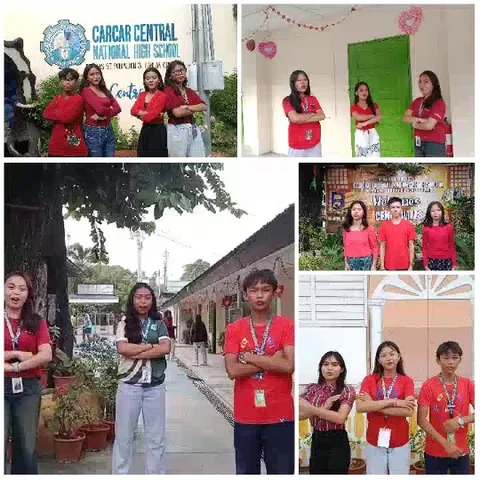 Students at Carcar Central National High