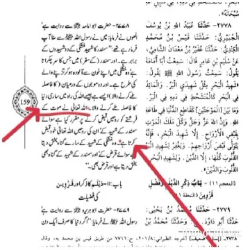 Scanned Page with Arabic Text