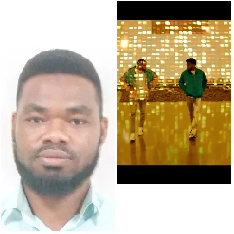 Stage Walk of Two Men