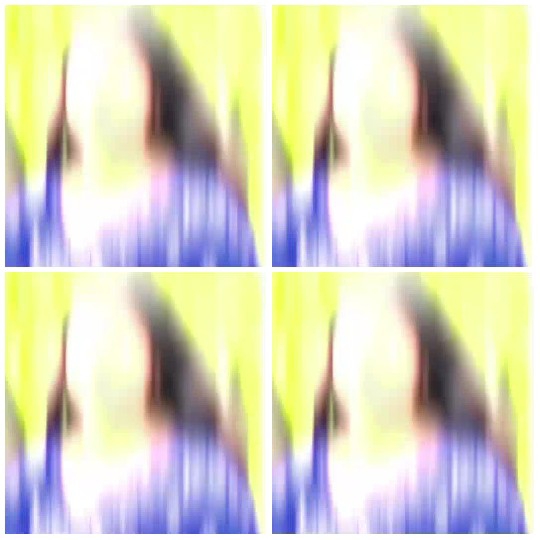 Pixelated Yellow Background