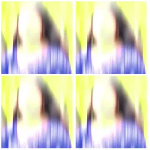 Pixelated Yellow Background