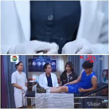 Medical Scene with Patient Care