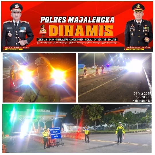 Police Event with Officers and Traffic