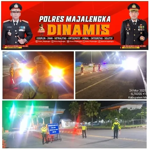Police Event with Officers and Traffic