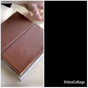 Cutting a Chocolate Dessert