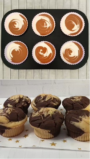 Tray of Cupcakes and Baked Muffins