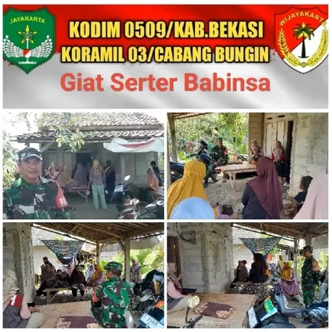 Community Event with Military Presence