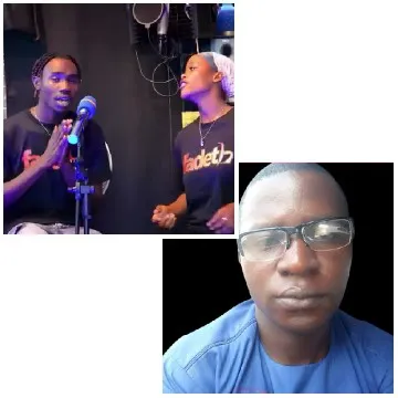 Podcast Recording with Two People