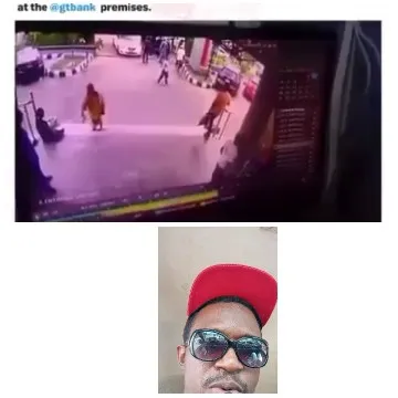 Surveillance Monitor and Selfie Moment