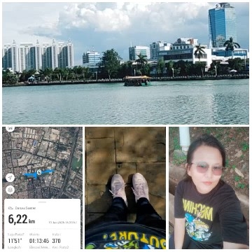 City Skyline and Travel Selfies
