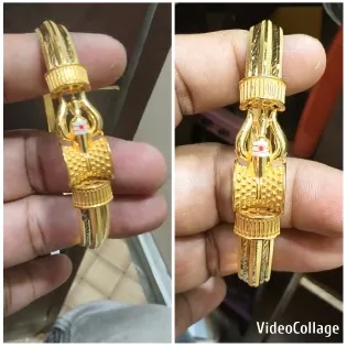 Close-Up of Gold Bracelet