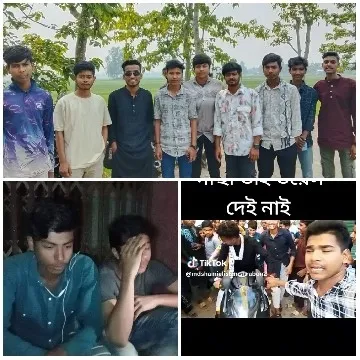 Young Men in Different Settings