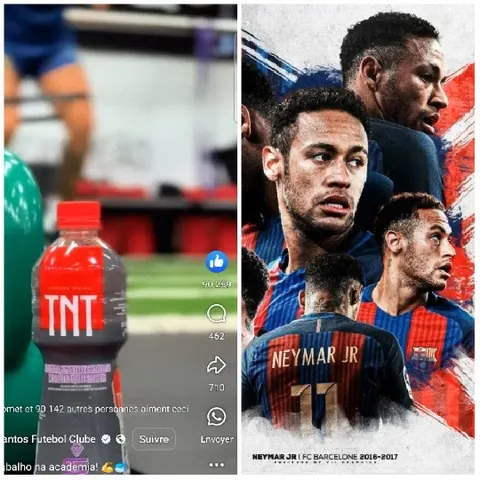 TNT Beverage and Neymar Actions