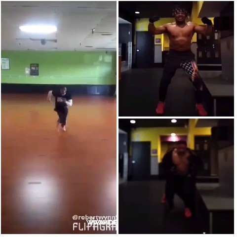 Running Indoors and Flag Pattern