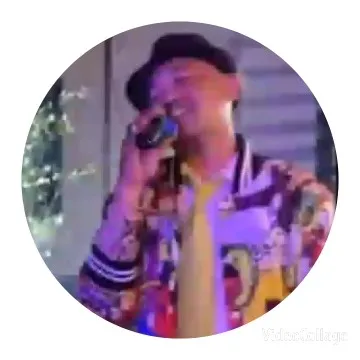 Singing With Colorful Jacket