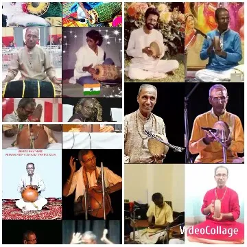 Percussion Performance with Indian Flag