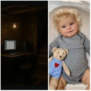 Baby with Teddy Bear