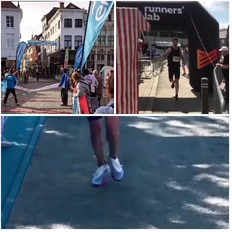 Race Event and Runner's Finish