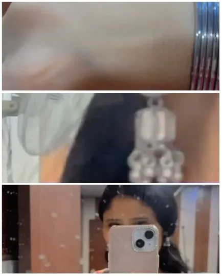 Bangles, Earrings, and Selfie