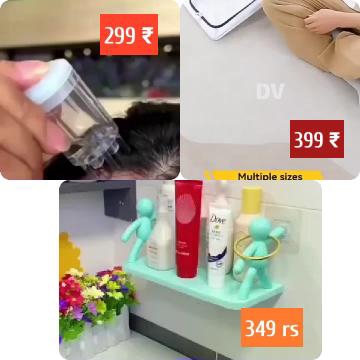 Various Products with Price Tags