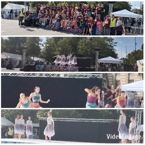 Group Gathering and Dance Performances