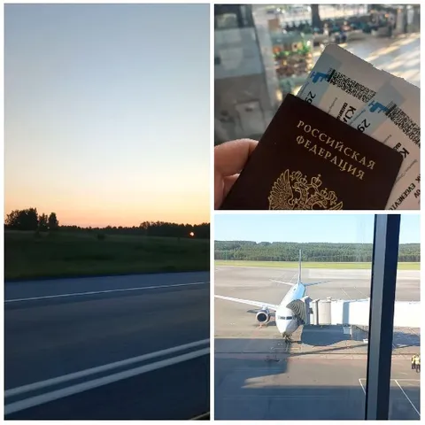 Passport and Scenic Airport Views