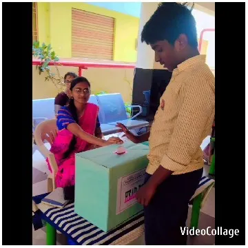 Boy Casting Vote in Election