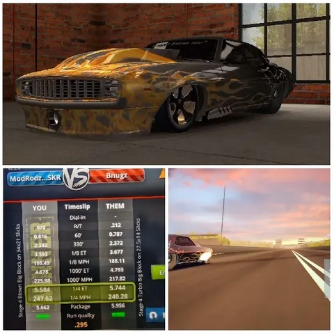 Sports Car Model and Racing Scene
