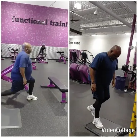 Lunging and Stepping Exercise