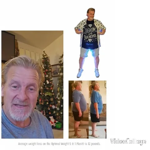 Man's Weight Loss Journey