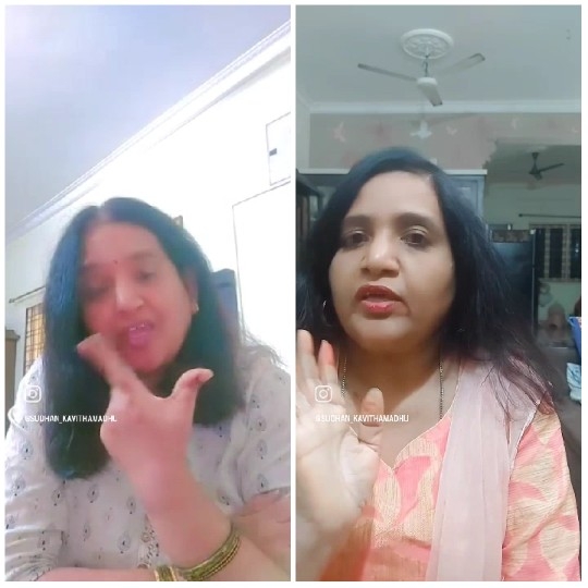 Two Women in Different Settings