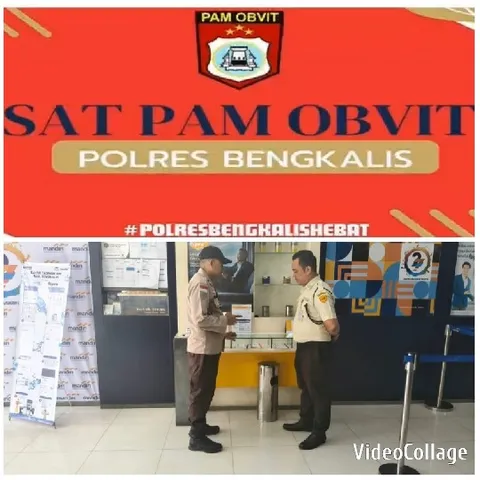 Security Personnel in Public Area