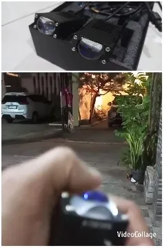 Devices and Nighttime Scene