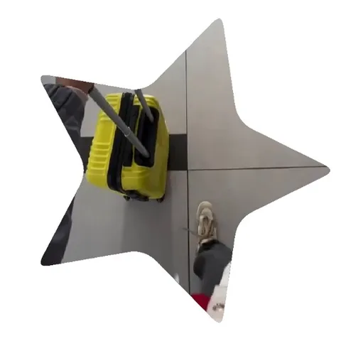 Walking with a Yellow Suitcase